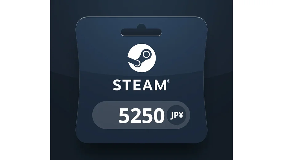 Steam Wallet 5250 JPY Gift Card (Asia) gallery image 2