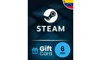 Steam Wallet 6 USD Gift Card (Venezuela) thumb 2
