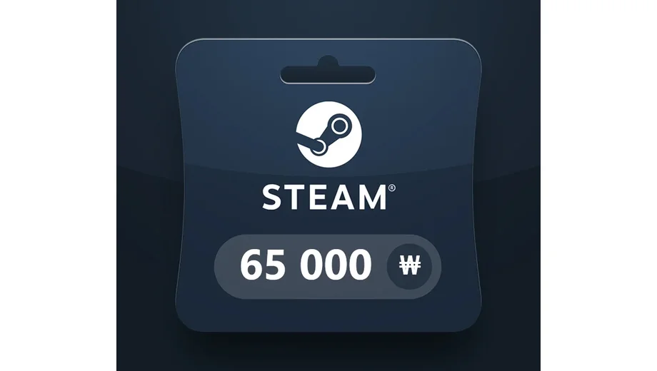 Steam Wallet 65000 KRW Gift Card (Korea) gallery image 2