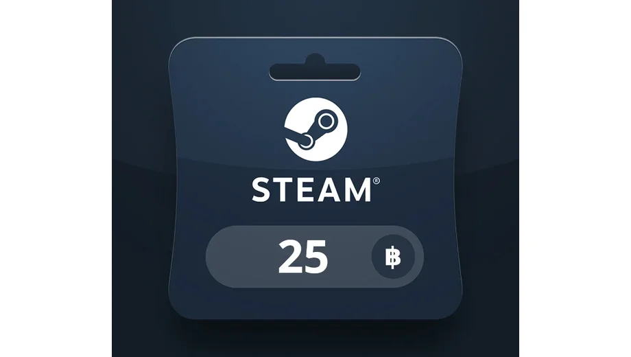 Steam Wallet 25 THB Gift Card (Thailand) gallery image 2