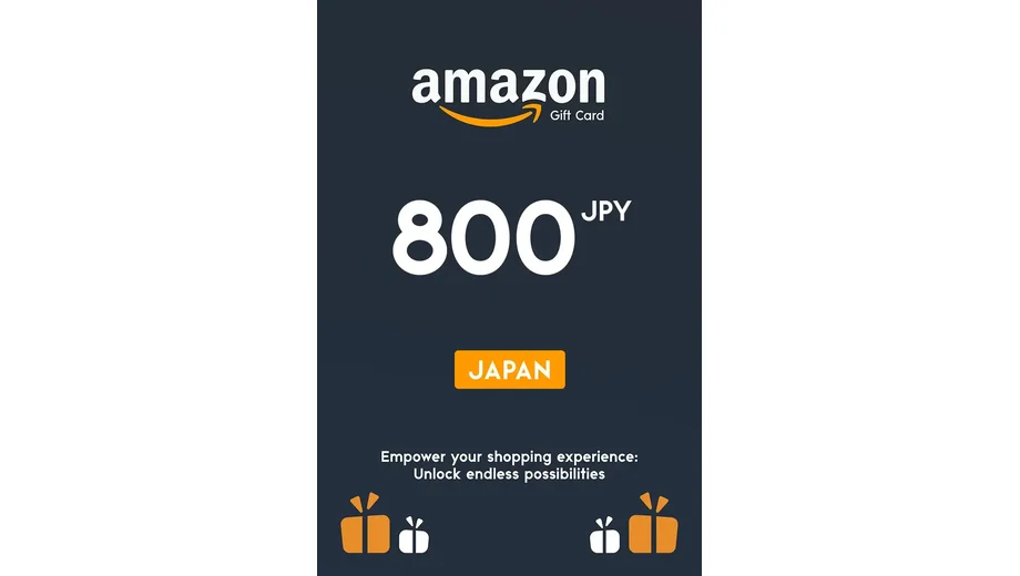 Amazon 800 JPY Gift Card (Japan) gallery image 2