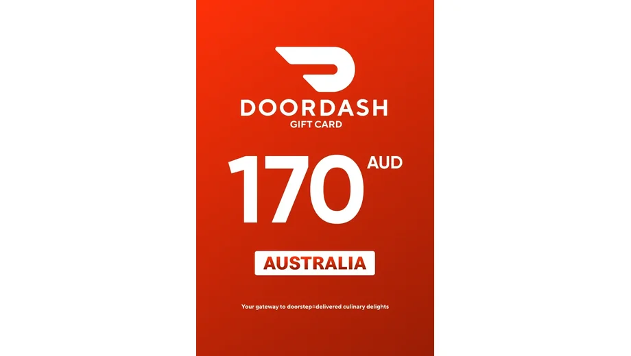 DoorDash 170 AUD Gift Card (Australia) gallery image 2