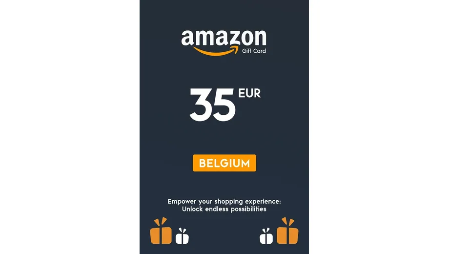 Amazon 35 EUR Gift Card (Belgium) gallery image 2
