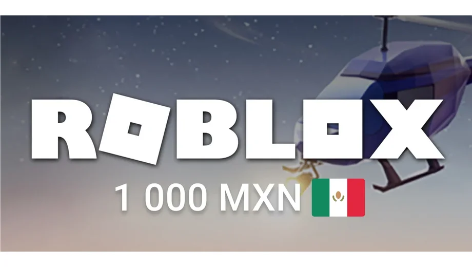 Roblox 1000 MXN Gift Card (Mexico) gallery image 2