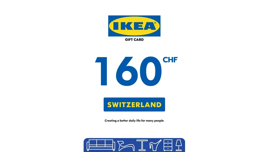 IKEA 160 CHF Gift Card (Switzerland) gallery image 2
