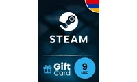 Steam Wallet 9 USD Gift Card (Armenia) thumb 2