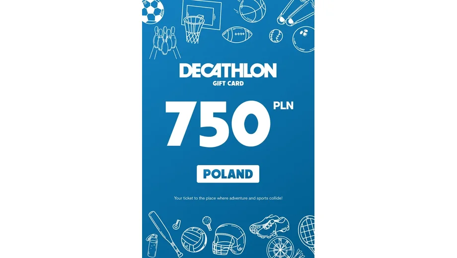 Decathlon 750 PLN Gift Card (Poland) gallery image 2