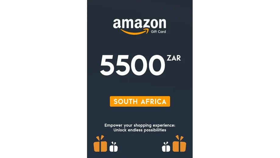 Amazon 5500 ZAR Gift Card (South Africa) gallery image 2