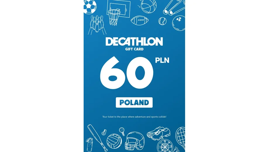 Decathlon 60 PLN Gift Card (Poland) gallery image 2