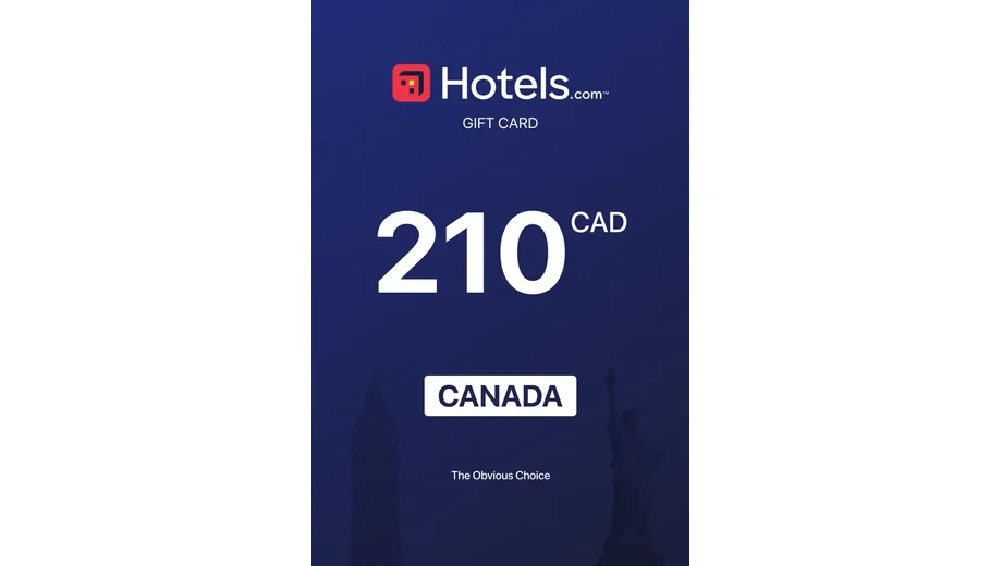 Hotels.com 210 CAD Gift Card (Canada) gallery image 2