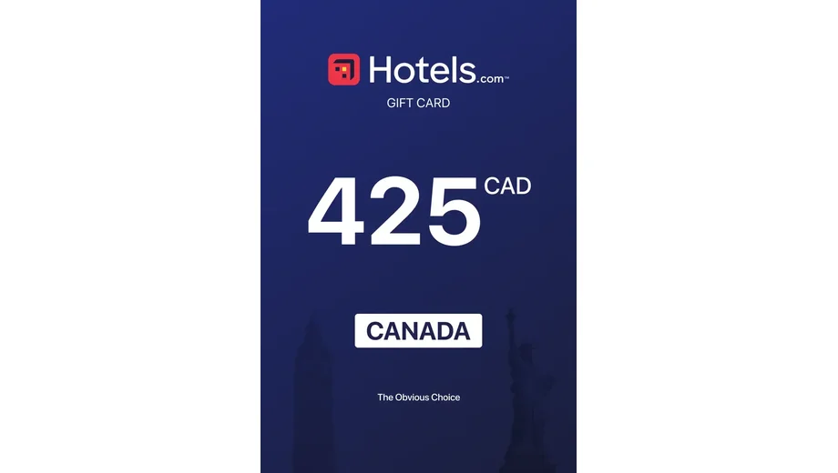 Hotels.com 425 CAD Gift Card (Canada) gallery image 2