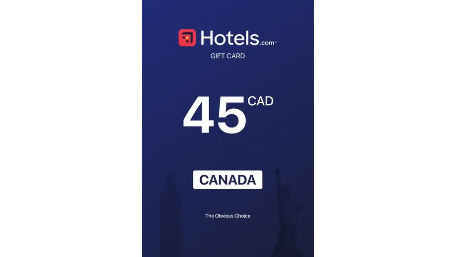 Hotels.com 45 CAD Gift Card (Canada) gallery image 2