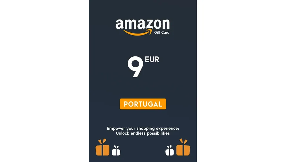 Amazon 9 EUR Gift Card (Portugal) gallery image 2