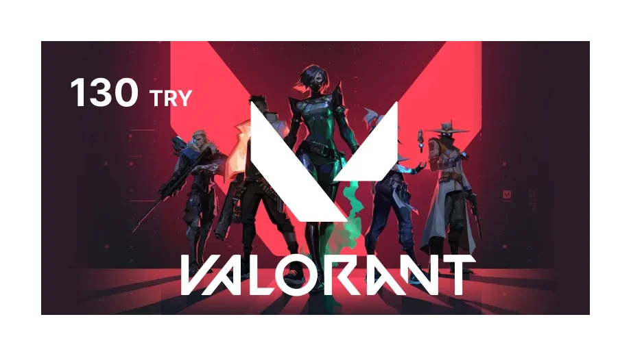 Valorant 130 TRY Gift Card (Turkey) gallery image 2