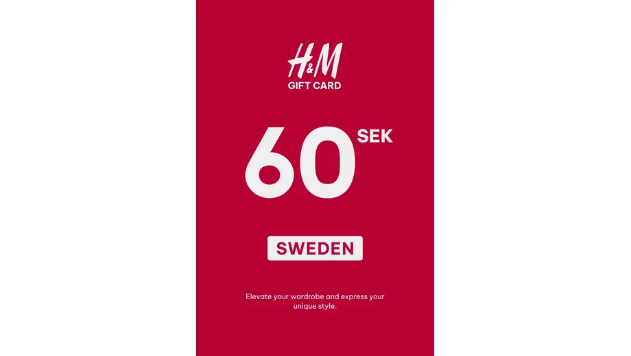 H&M 60 SEK Gift Card (Sweden) gallery image 2