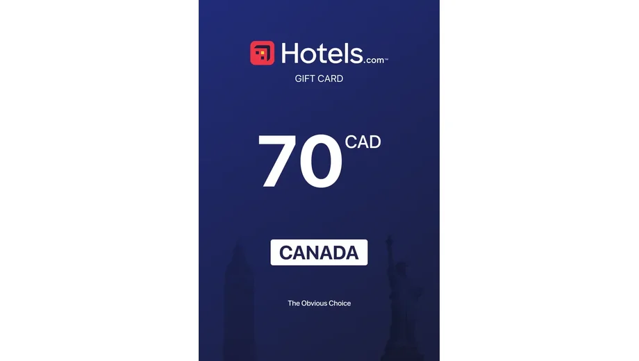 Hotels.com 70 CAD Gift Card (Canada) gallery image 2