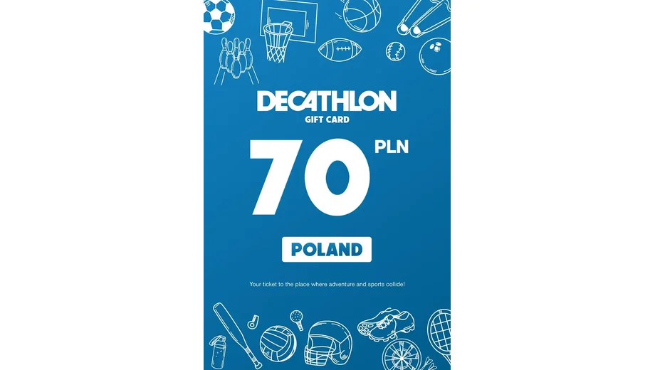 Decathlon 70 PLN Gift Card (Poland) gallery image 2