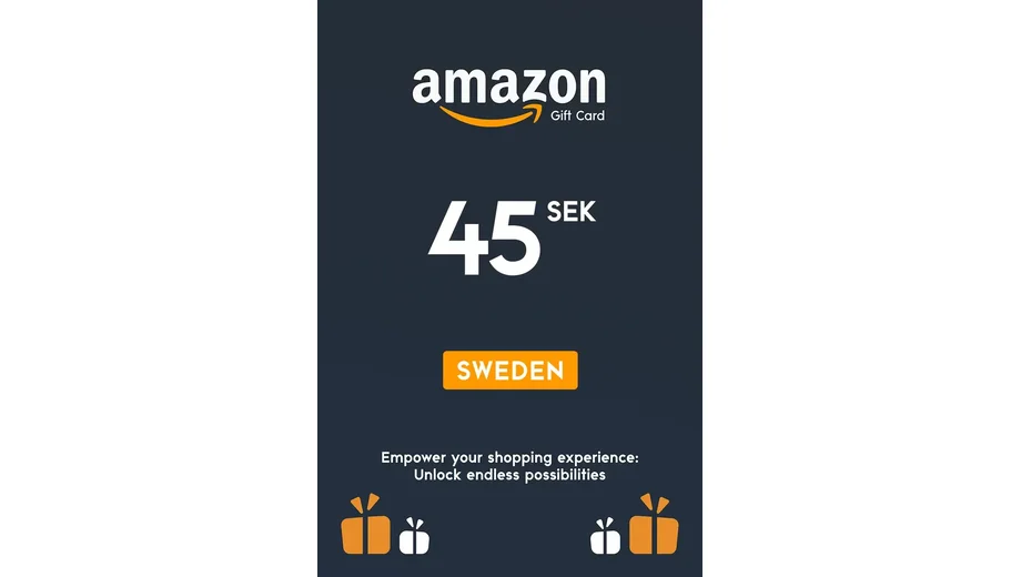 Amazon 45 SEK Gift Card (Sweden) gallery image 2