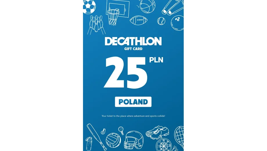 Decathlon 25 PLN Gift Card (Poland) gallery image 2