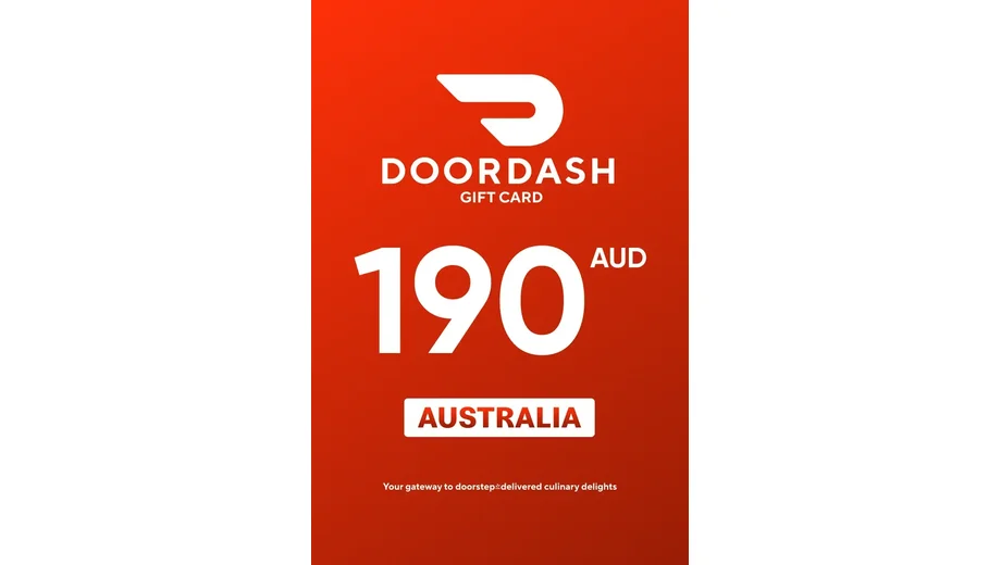 DoorDash 190 AUD Gift Card (Australia) gallery image 2