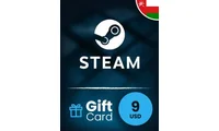 Steam Wallet 9 USD Gift Card (Oman) thumb 2