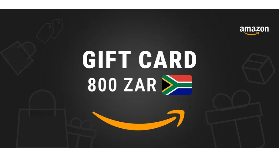 Amazon 800 ZAR Gift Card (South Africa) gallery image 2