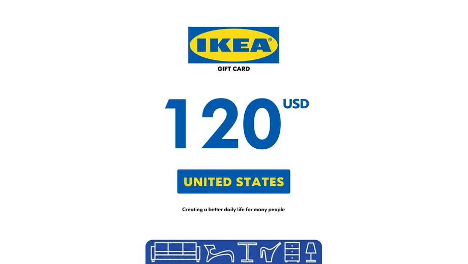 IKEA 120 USD Gift Card (United States) gallery image 2