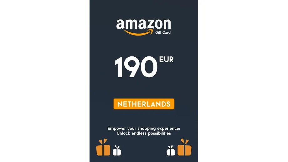 Amazon 190 EUR Gift Card (Netherlands) gallery image 2