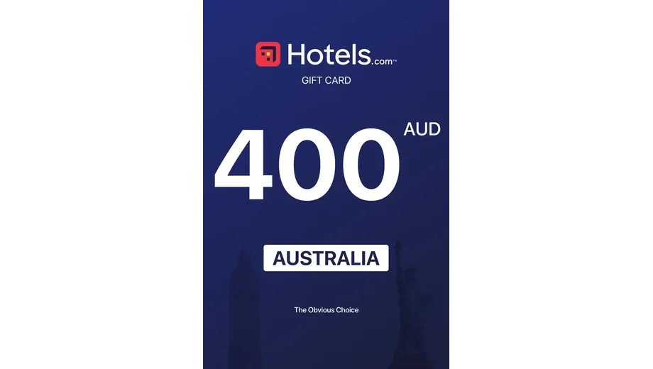 Hotels.com 400 AUD Gift Card (Australia) gallery image 2