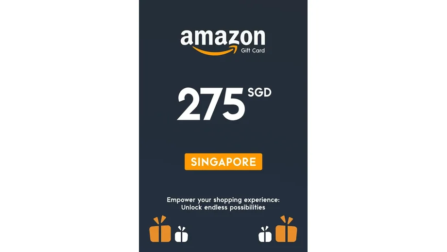 Amazon 275 SGD Gift Card (Singapore) gallery image 2