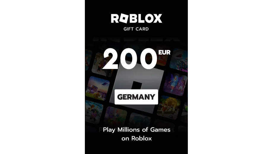 Roblox 200 EUR Gift Card (Germany) gallery image 2