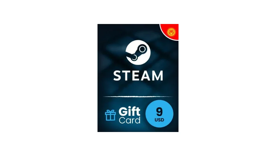 Steam Wallet 9 USD Gift Card (Kyrgyzstan) gallery image 2