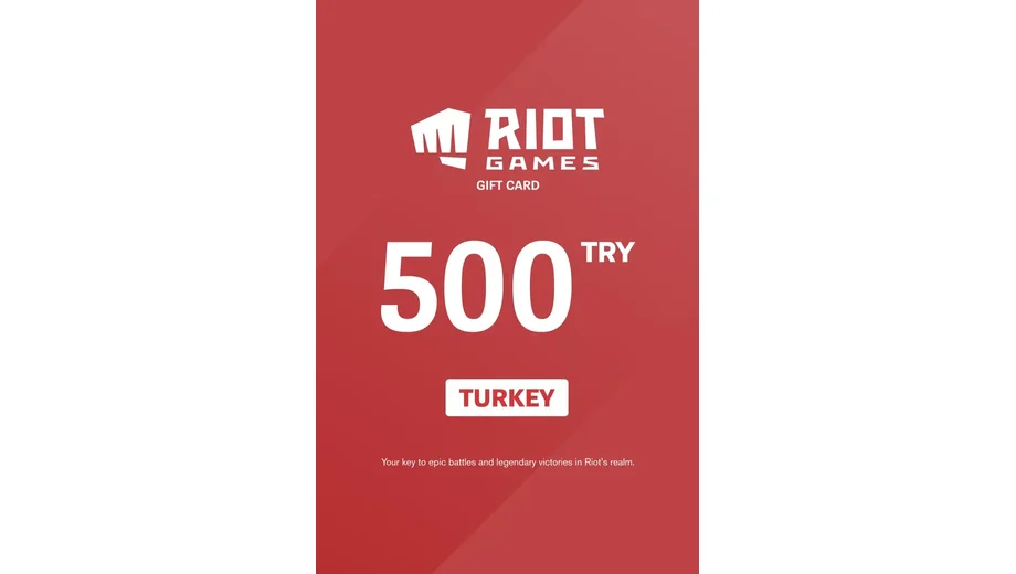 Riot Access 500 TRY Gift Card (Turkey) gallery image 2