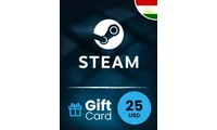 Steam Wallet 25 USD Gift Card (Tajikistan) thumb 2