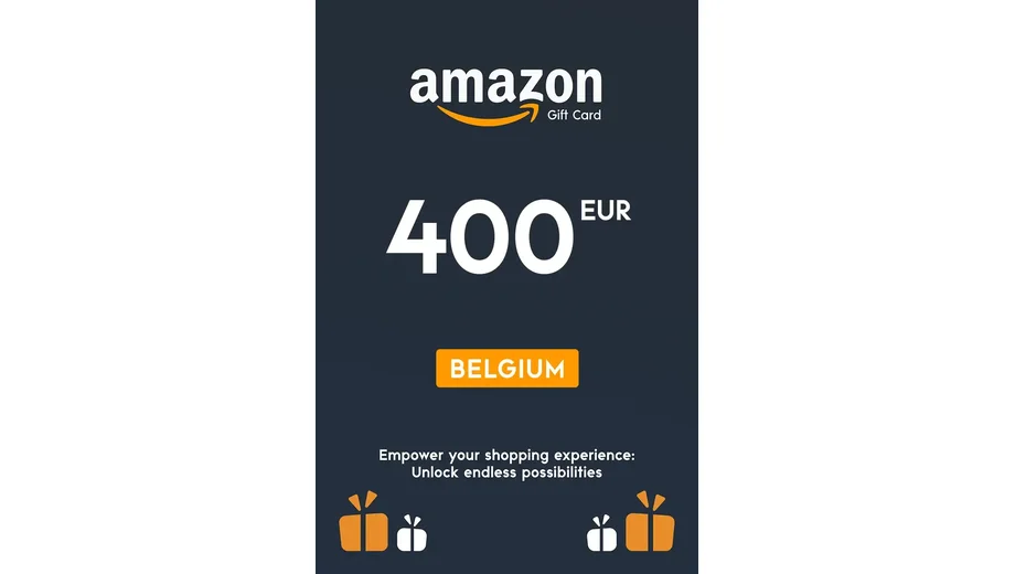 Amazon 400 EUR Gift Card (Belgium) gallery image 2