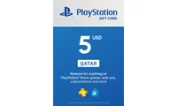 PlayStation Network 5 USD Gift Card (Qatar) thumb 2