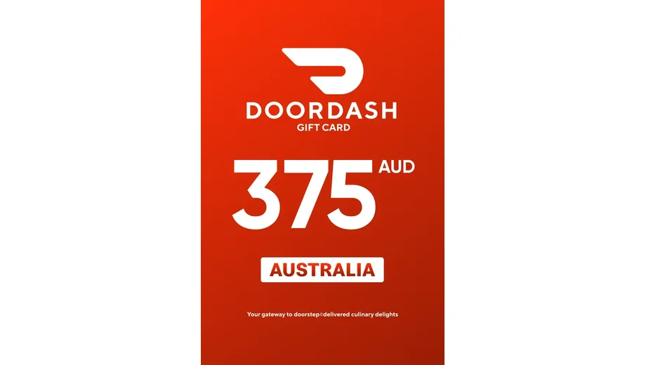 DoorDash 375 AUD Gift Card (Australia) gallery image 2