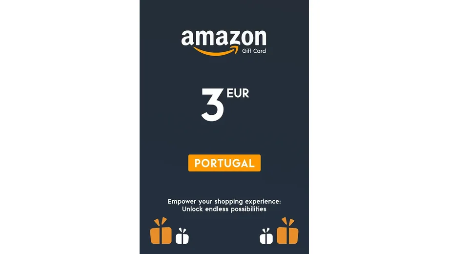 Amazon 3 EUR Gift Card (Portugal) gallery image 2