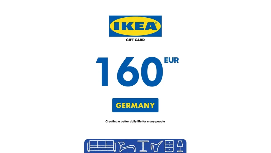 IKEA 160 EUR Gift Card (Germany) gallery image 2