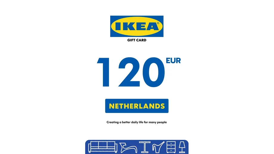 IKEA 120 EUR Gift Card (Netherlands) gallery image 2
