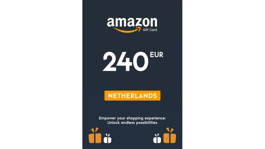 Amazon 240 EUR Gift Card (Netherlands) gallery image 2
