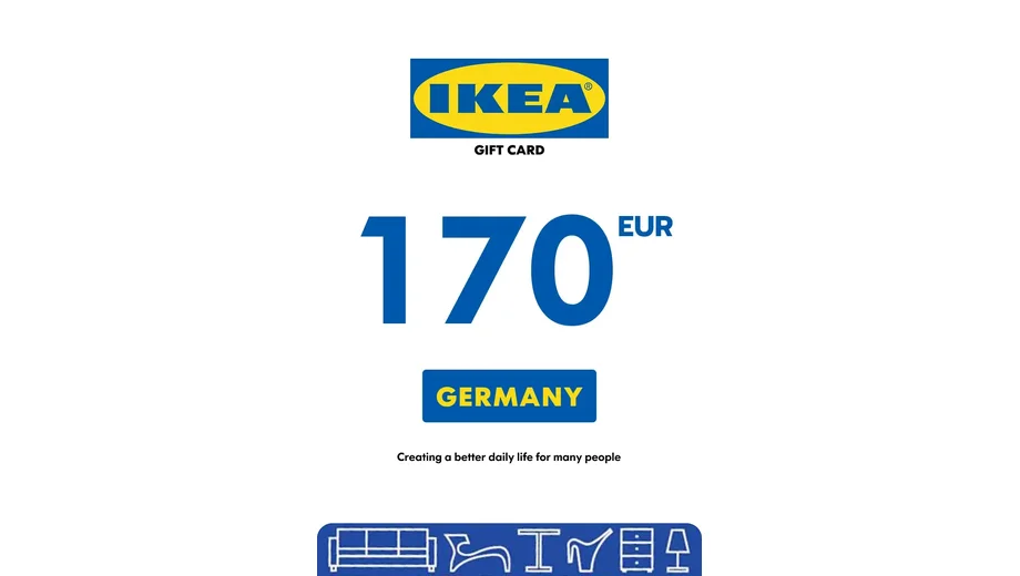 IKEA 170 EUR Gift Card (Germany) gallery image 2