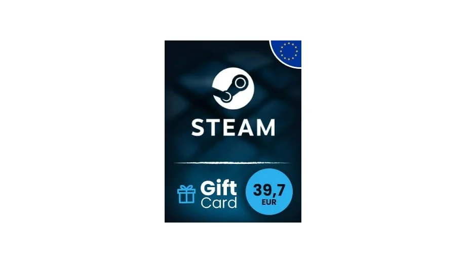 Steam Wallet 39.7 EUR Gift Card (Europe) gallery image 2