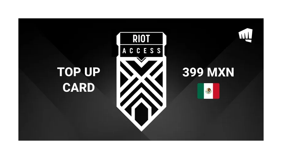 Riot Access 399 MXN Gift Card (Mexico) gallery image 2