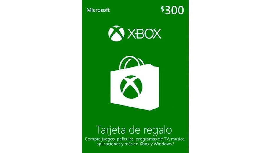 Xbox 300 MXN Gift Card (Mexico) gallery image 2
