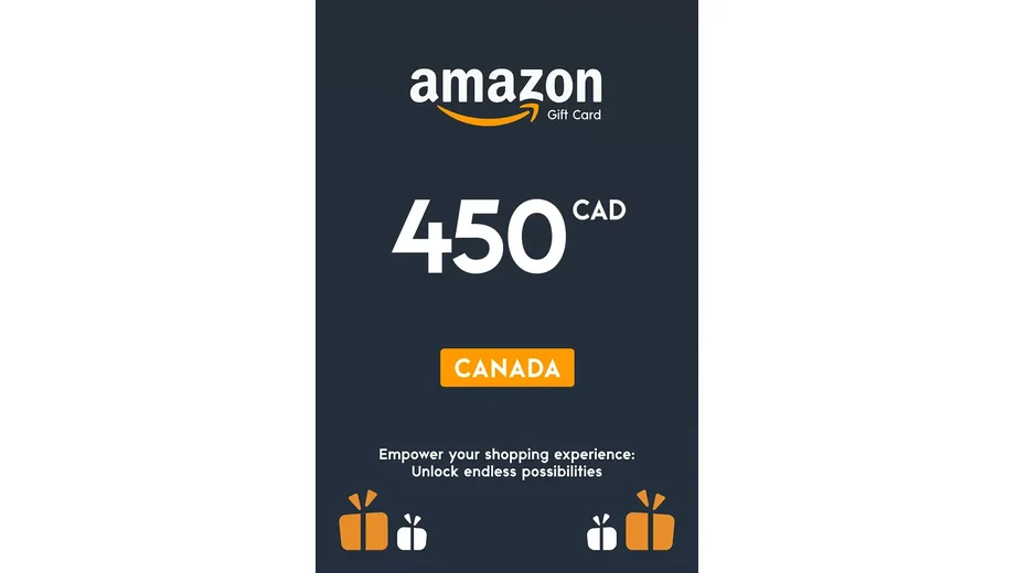 Amazon 450 CAD Gift Card (Canada) gallery image 2