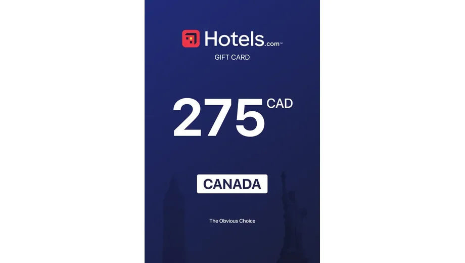 Hotels.com 275 CAD Gift Card (Canada) gallery image 2