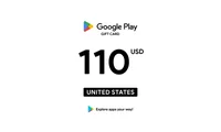 Google Play 110 USD Gift Card (United States) thumb 2