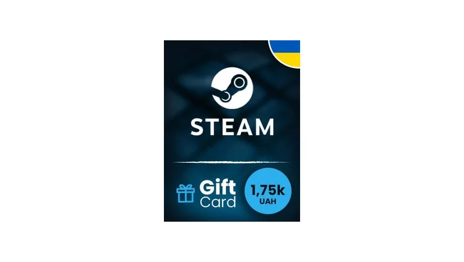 Steam Wallet 1750 UAH Gift Card (Ukraine) gallery image 2