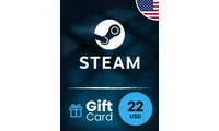Steam Wallet 22 USD Gift Card (United States) thumb 2